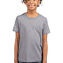 Next Level Youth Fine Jersey Short Sleeve Crewneck T-Shirt - Heather Grey