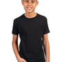 Next Level Youth Fine Jersey Short Sleeve Crewneck T-Shirt - Black