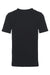 Next Level 3310 Youth Fine Jersey Short Sleeve Crewneck T-Shirt Black Flat Back