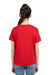 Next Level 3310 Youth Fine Jersey Short Sleeve Crewneck T-Shirt Red Model Back