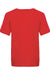 Next Level 3310 Youth Fine Jersey Short Sleeve Crewneck T-Shirt Red Flat Back