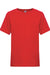 Next Level 3310 Youth Fine Jersey Short Sleeve Crewneck T-Shirt Red Flat Front