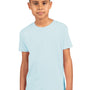 Next Level Youth Fine Jersey Short Sleeve Crewneck T-Shirt - Light Blue