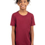 Next Level Youth Fine Jersey Short Sleeve Crewneck T-Shirt - Cardinal Red