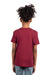 Next Level 3310 Youth Fine Jersey Short Sleeve Crewneck T-Shirt Cardinal Red Model Back