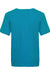 Next Level 3310 Youth Fine Jersey Short Sleeve Crewneck T-Shirt Turquoise Blue Flat Back