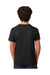 Next Level 3312 Youth CVC Jersey Short Sleeve Crewneck T-Shirt Black Model Back