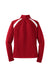 Sport-Tek LST90 Womens Full Zip Track Jacket True Red/White Flat Back