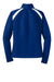 Sport-Tek LST90 Womens Full Zip Track Jacket True Royal Blue/White Flat Back