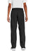 Sport-Tek YPST74 Youth Water Resistant Wind Pants w/ Pockets Black Model Back