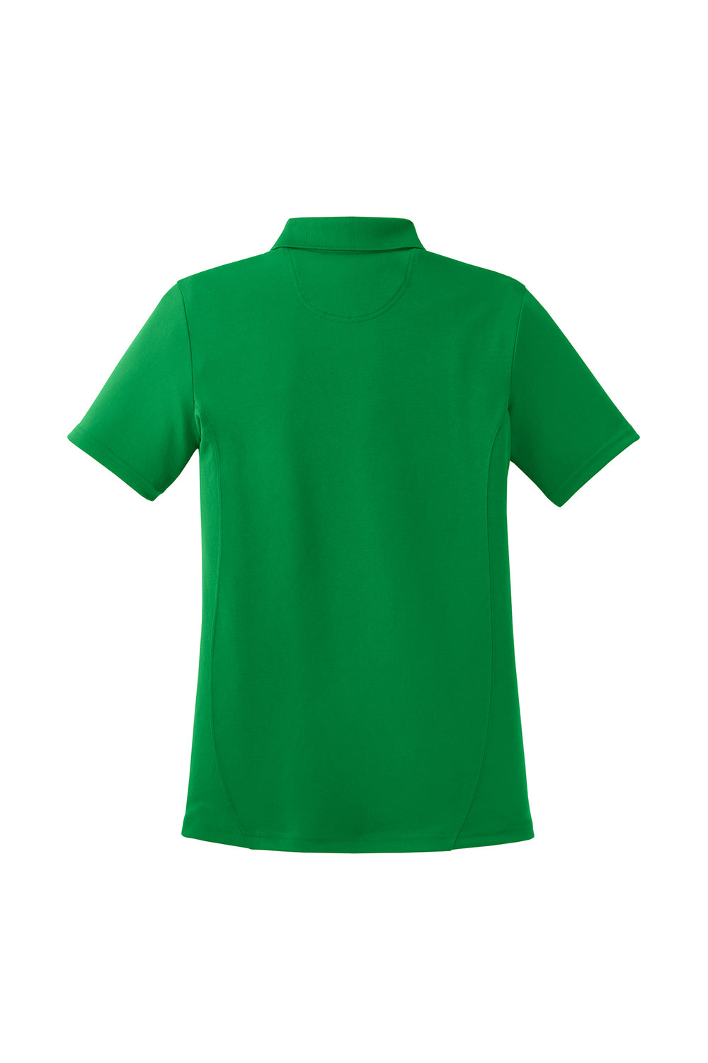 Sport-Tek L475 Womens Dry Zone Moisture Wicking Short Sleeve Polo Shirt Kelly Green Flat Back