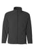 Sierra Pacific 3301 Mens Microfleece Full Zip Jacket Charcoal Grey Flat Front