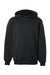 Badger 2454 Youth Performance Moisture Wicking Fleece Hooded Sweatshirt Hoodie Black Flat Front