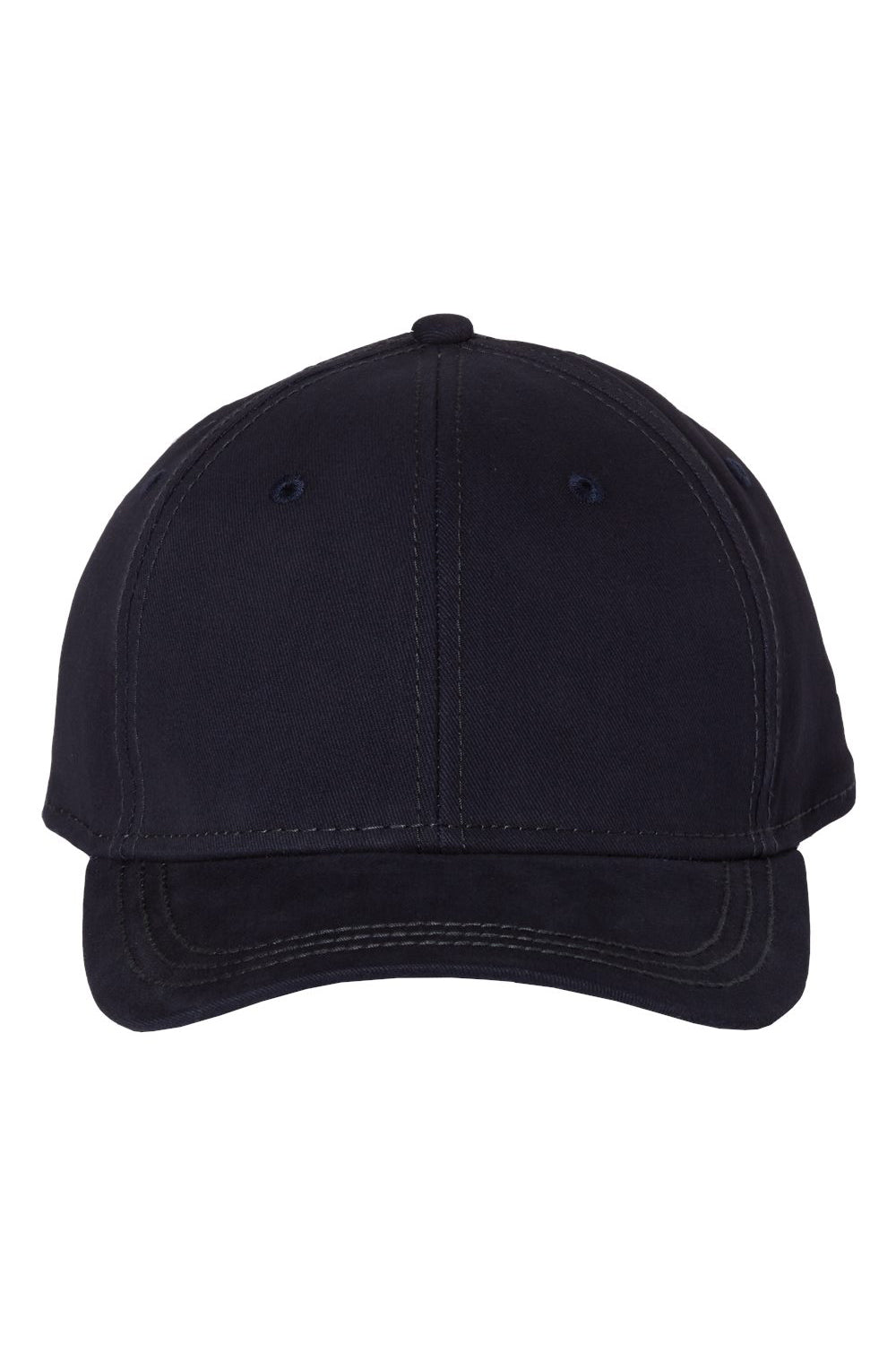 Dri Duck 3220 Mens Heritage Twill Hat Navy Blue Flat Front