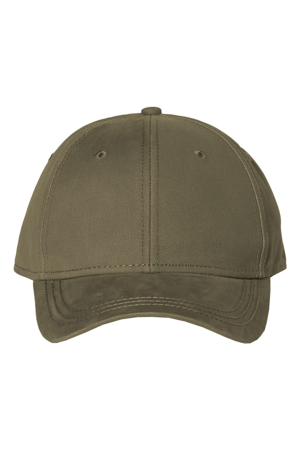 Dri Duck 3220 Mens Heritage Twill Hat Earth Flat Front