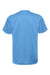 C2 Sport 5200 Youth Performance Moisture Wicking Short Sleeve Crewneck T-Shirt Columbia Blue Flat Back