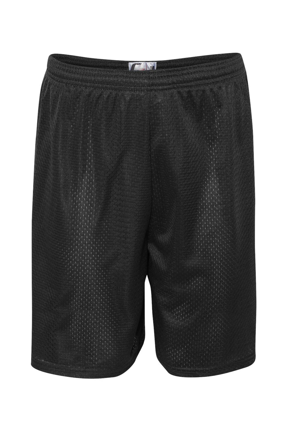 C2 Sport 5109 Mens Mesh Shorts Black Flat Front