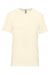 Next Level 3600SW Mens Soft Wash Short Sleeve Crewneck T-Shirt Natural Flat Front