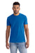 Next Level 3600SW Mens Soft Wash Short Sleeve Crewneck T-Shirt Royal Blue Model Front