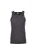 Next Level 3633 Mens Tank Top Heavy Metal Grey Flat Front