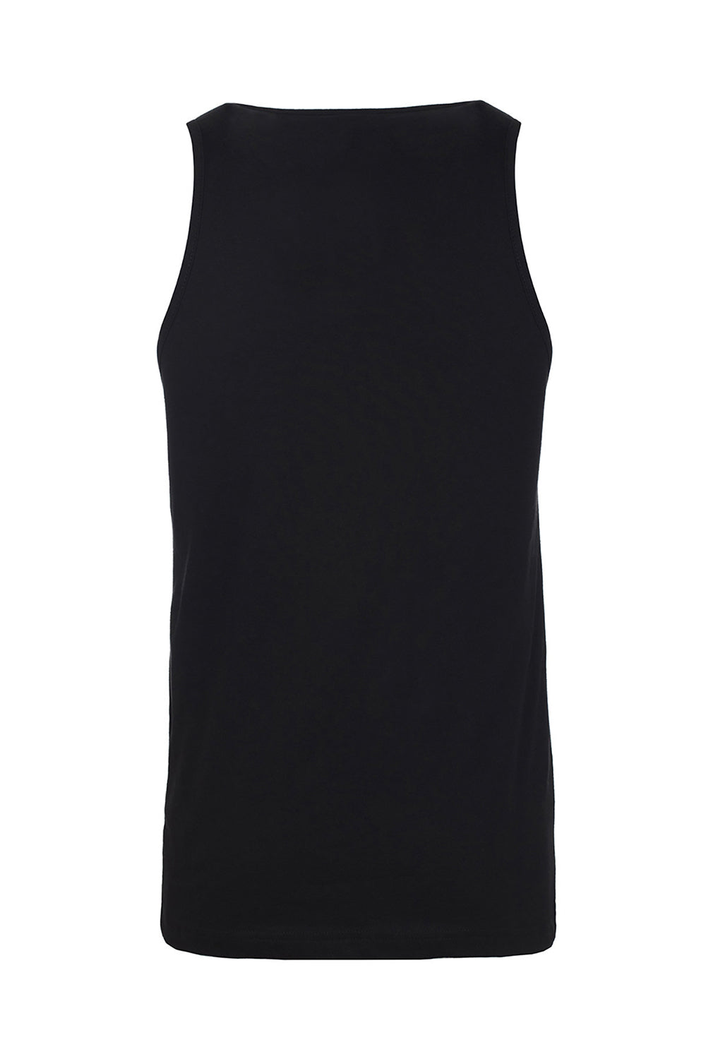 Next Level 3633 Mens Tank Top Black Flat Back