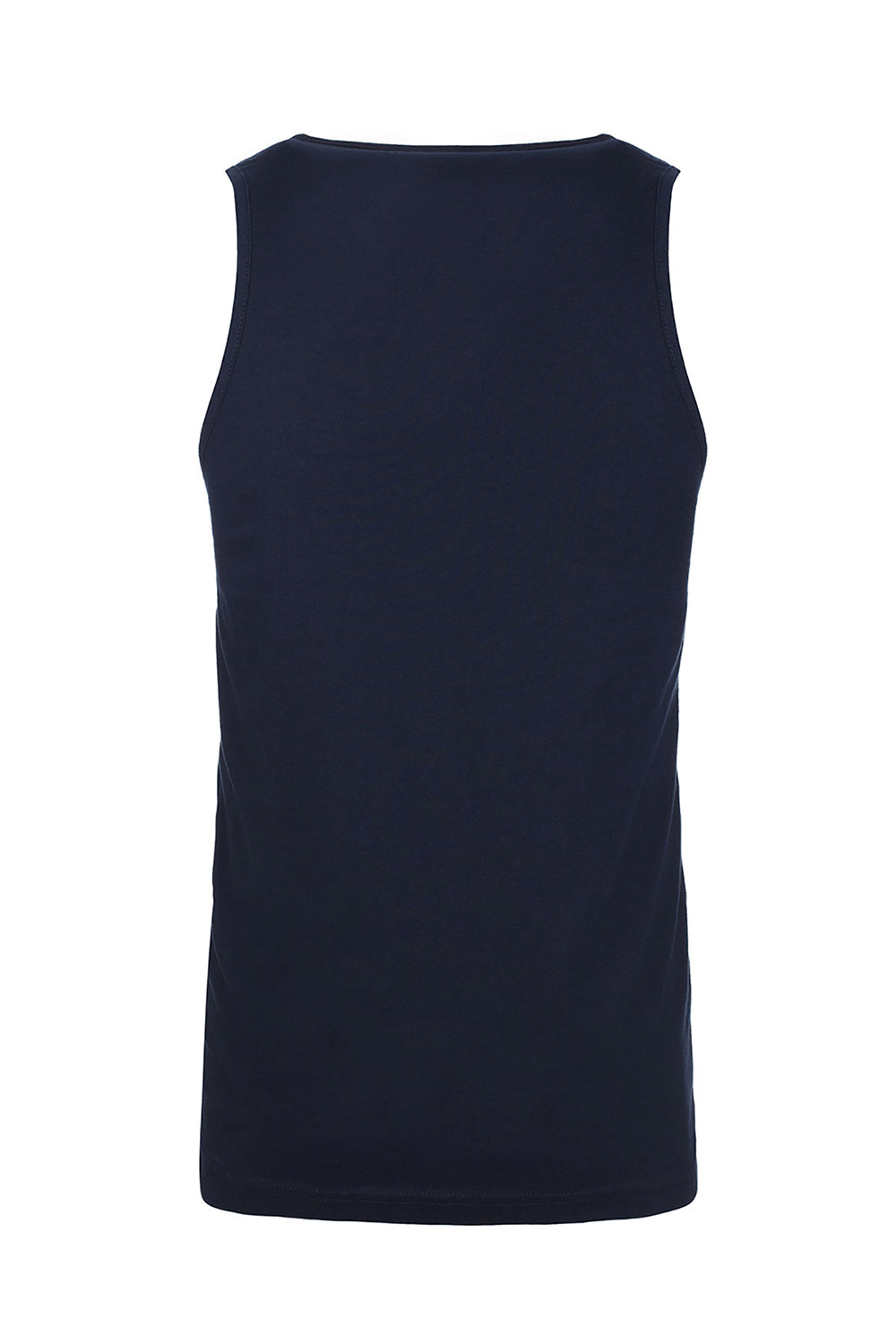 Next Level 3633 Mens Tank Top Midnight Navy Blue Flat Back