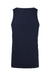 Next Level 3633 Mens Tank Top Midnight Navy Blue Flat Back