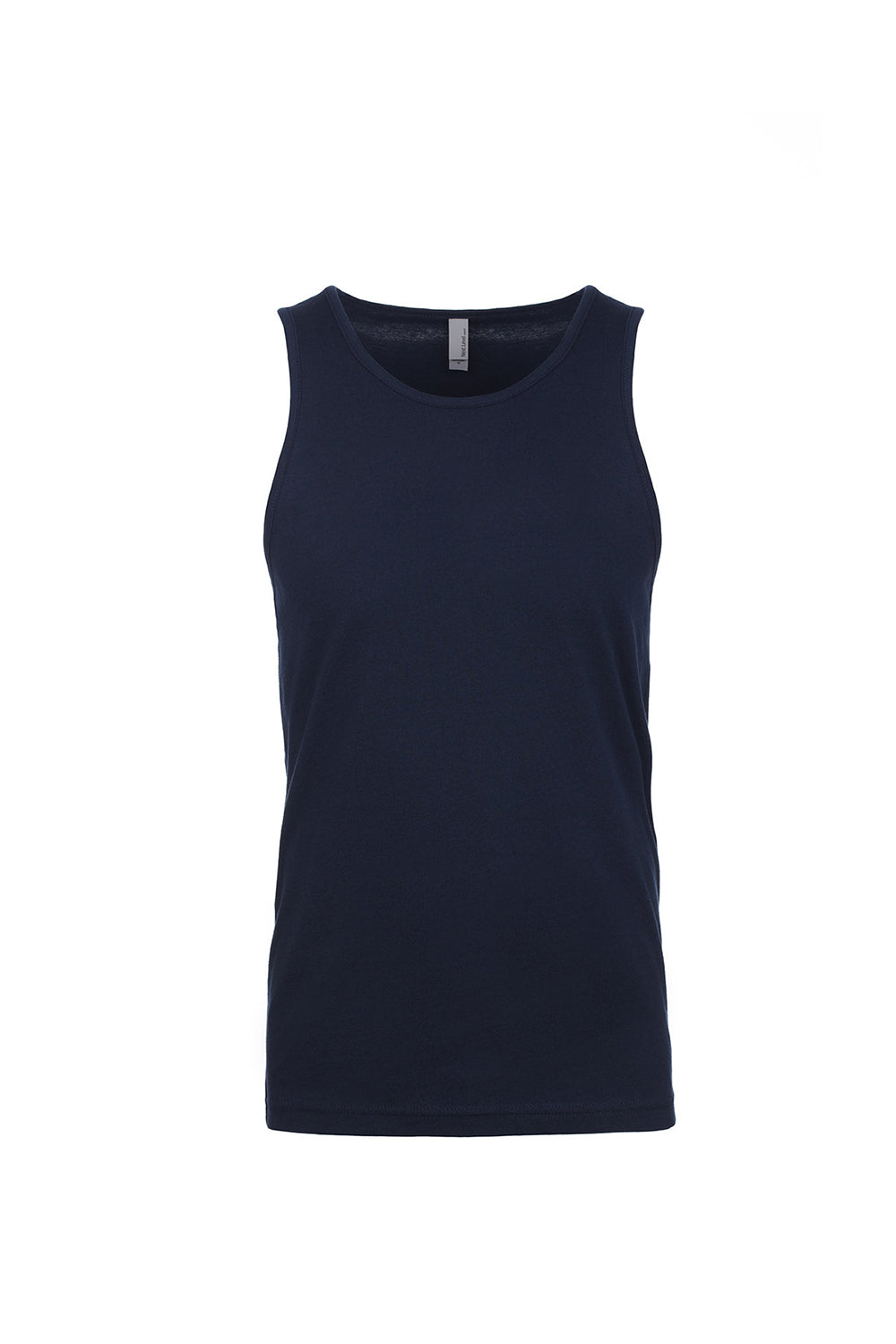 Next Level 3633 Mens Tank Top Midnight Navy Blue Flat Front