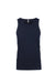 Next Level 3633 Mens Tank Top Midnight Navy Blue Flat Front