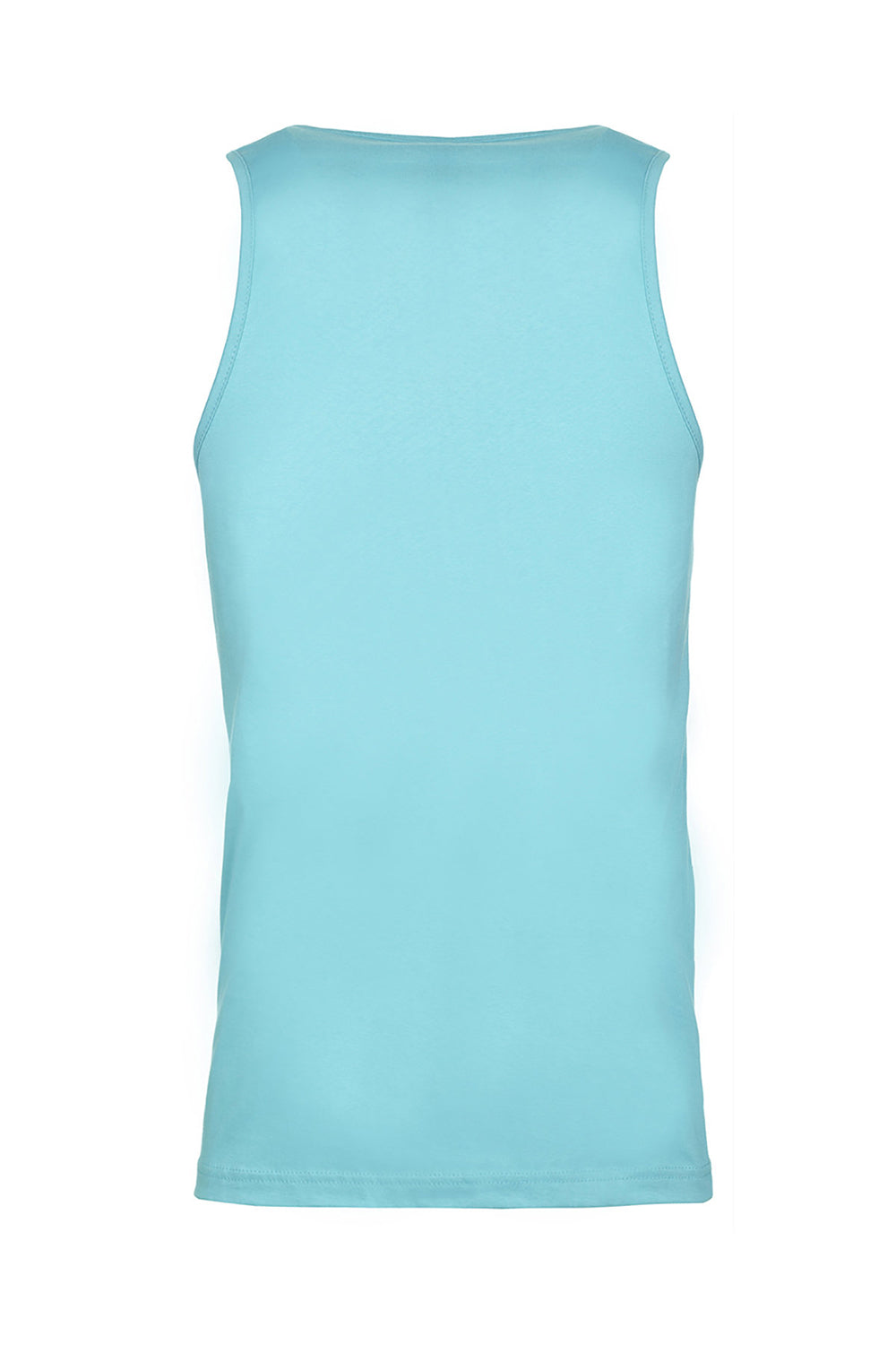 Next Level 3633 Mens Tank Top Tahiti Blue Flat Back