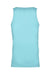 Next Level 3633 Mens Tank Top Tahiti Blue Flat Back