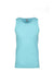 Next Level 3633 Mens Tank Top Tahiti Blue Flat Front