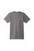 Hanes 4980 Mens Nano-T Short Sleeve Crewneck T-Shirt Vintage Grey Flat Back