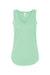 Bella + Canvas B8805/8805 Womens Flowy Tank Top Mint Green Flat Front