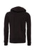 Bella + Canvas BC3739/3739 Mens Fleece Full Zip Hooded Sweatshirt Hoodie Heather Dark Grey Flat Back