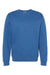 Independent Trading Co. SS3000 Mens Crewneck Sweatshirt Heather Royal Blue Flat Front