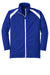 Sport-Tek YST90 Youth Full Zip Track Jacket True Royal Blue/White Flat Front