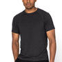 Threadfast Apparel Mens Impact Short Sleeve Crewneck T-Shirt - Heather Black