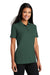 Port Authority L510 Womens Moisture Wicking Short Sleeve Polo Shirt Dark Green Model 3q