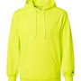 Badger Mens Performance Moisture Wicking Fleece Hooded Sweatshirt Hoodie - Safety Yellow