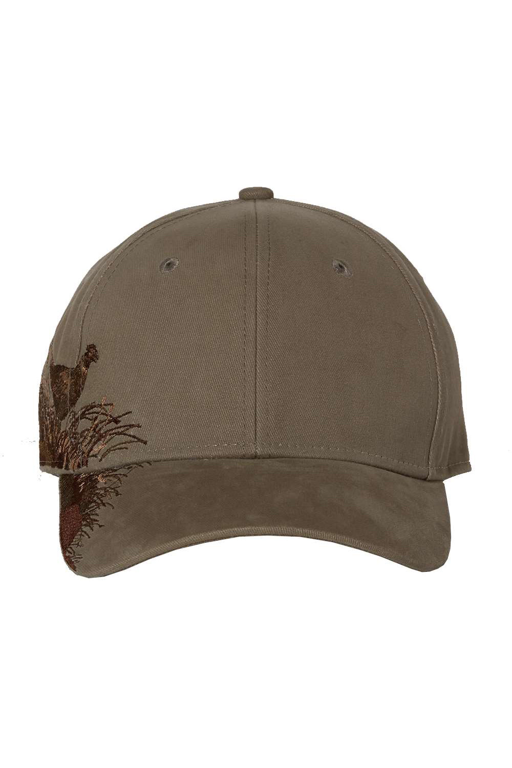 Dri Duck 3261 Mens Pheasant Hat Taupe Flat Front