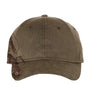 Dri Duck Mens Walleye Adjustable Hat - Brown Waxy Canvas