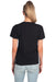 Next Level 3910NL Womens Relaxed Short Sleeve Crewneck T-Shirt Black Model Back