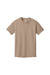 Port & Company PC54Y Youth Core Short Sleeve Crewneck T-Shirt Sand Flat Front