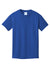 Port & Company PC54Y Youth Core Short Sleeve Crewneck T-Shirt True Royal Blue Flat Front