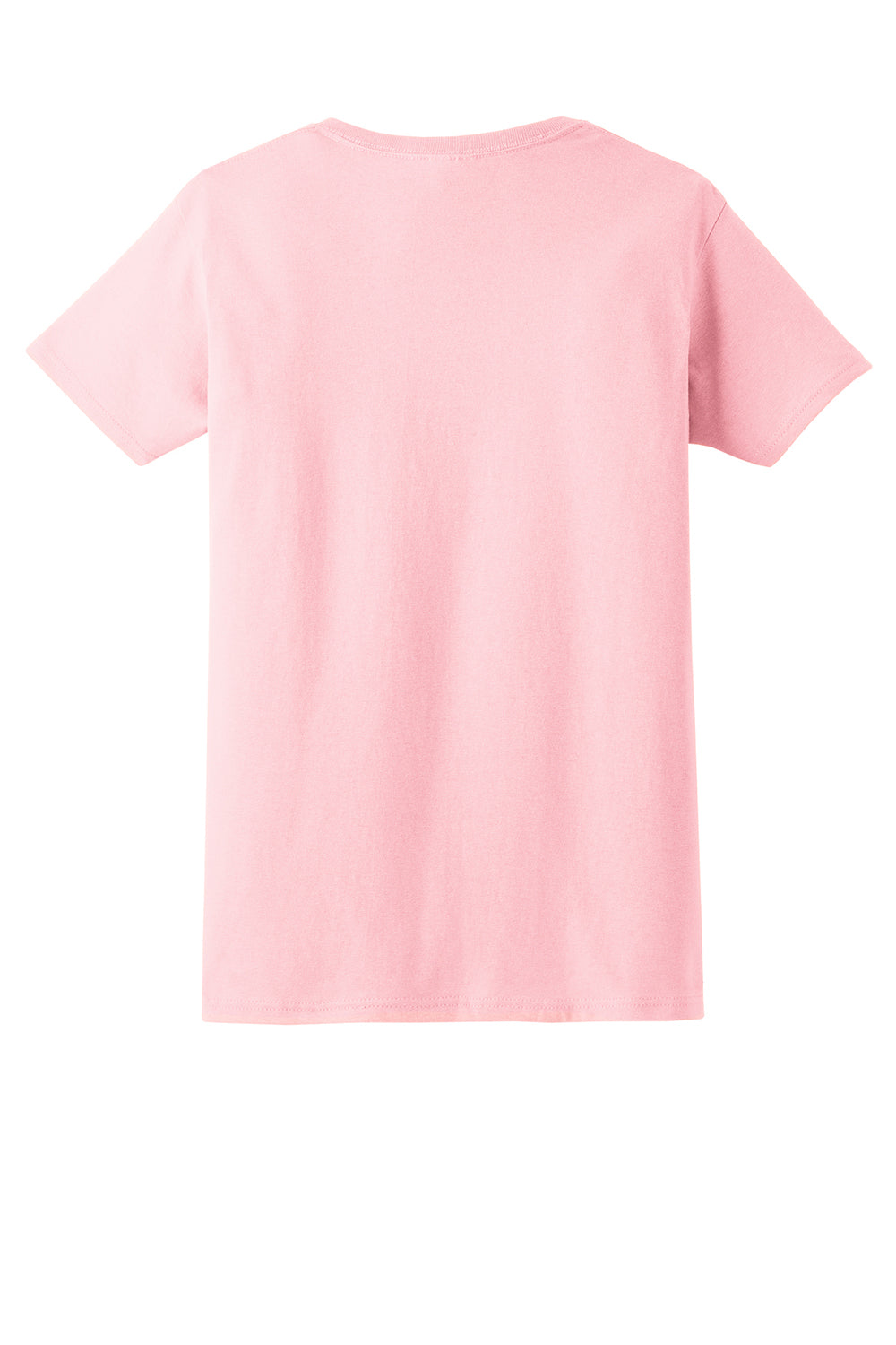 Gildan 2000L/G200L Womens Ultra Short Sleeve Crewneck T-Shirt Light Pink Flat Back