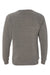 Independent Trading Co. PRM30SBC Mens Special Blend Crewneck Raglan Sweatshirt Nickel Grey Flat Back