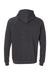 Independent Trading Co. PRM33SBP Mens Special Blend Raglan Hooded Sweatshirt Hoodie Carbon Grey Flat Back