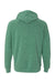 Independent Trading Co. PRM33SBP Mens Special Blend Raglan Hooded Sweatshirt Hoodie Sea Green Flat Back