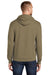 Port & Company PC78H/PC78HT Mens Core Pill Resistant Fleece Hooded Sweatshirt Hoodie Coyote Brown Model Back